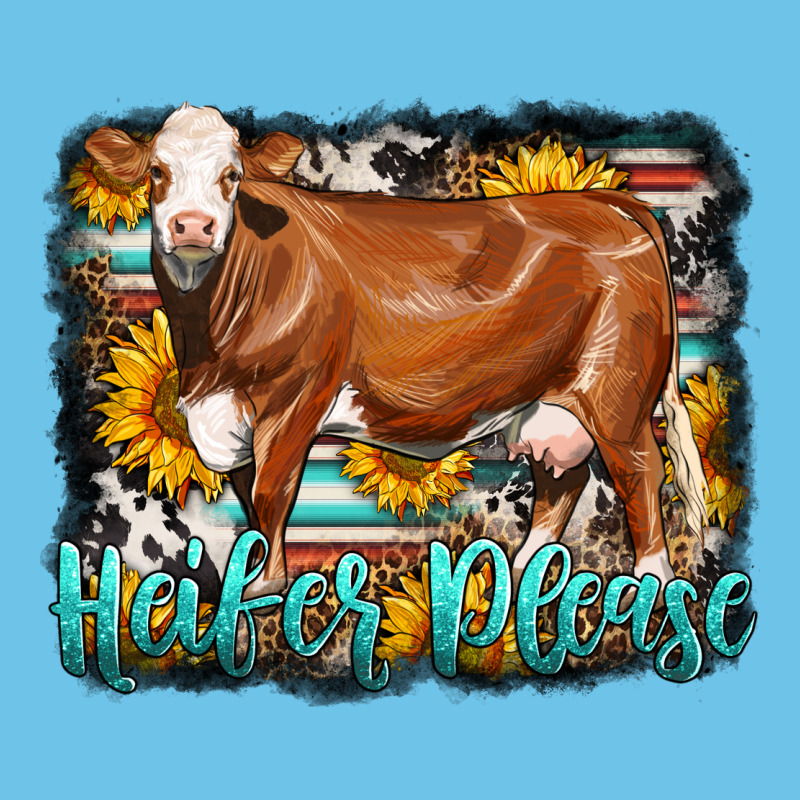 Western Heifer Please Simmental Cow Premium Sweatshirt by LillyAllenDesigns | Teevron