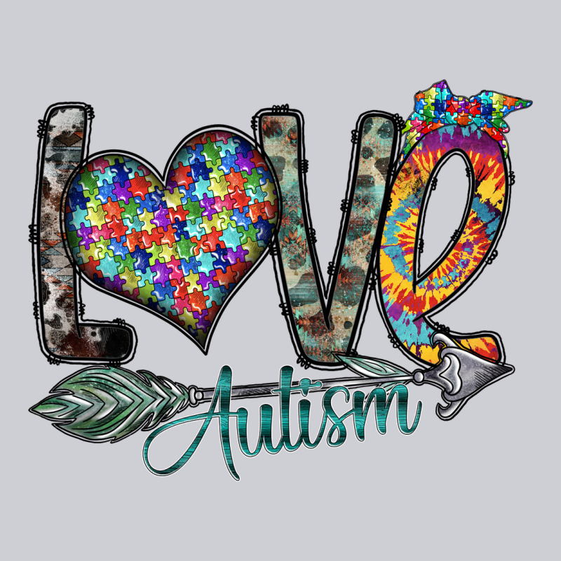 Love Autism Classic Tee by SublimationCraftShop | Teevron