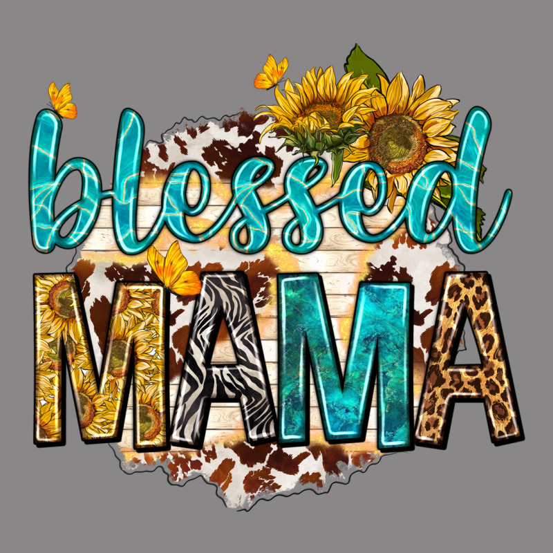 Blessed Mama With Sunflowers Vintage Tee by texasbilliewilder | Teevron