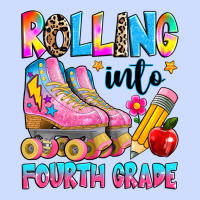 Rolling Into Fourth Grade Urban Heavy Tee | Teevron