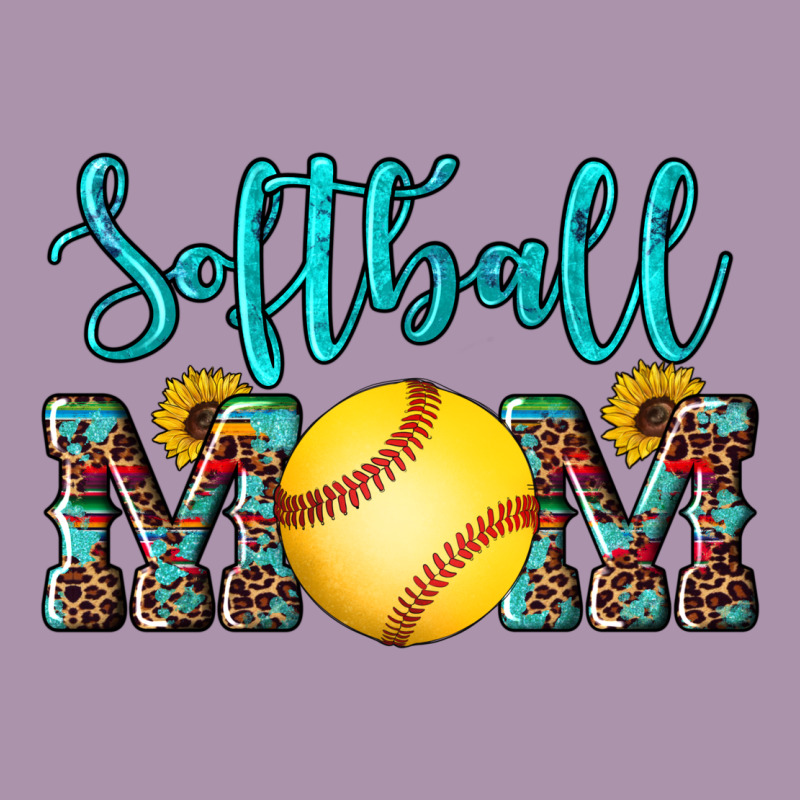 Western Leopard  Sunflowers Glitter Mom Softball Heavyweight Hoodie by Artiststas | Teevron