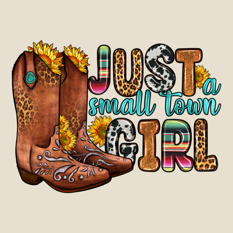 Just A Small Town Girl Urban Heavy Tee by Zillion Design Studio | Teevron