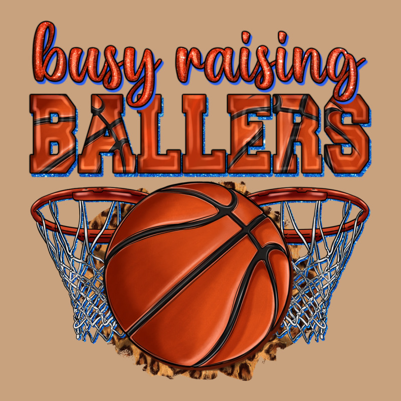 Busy Raising Ballers Basketball Vintage Tee by texasbilliewilder | Teevron