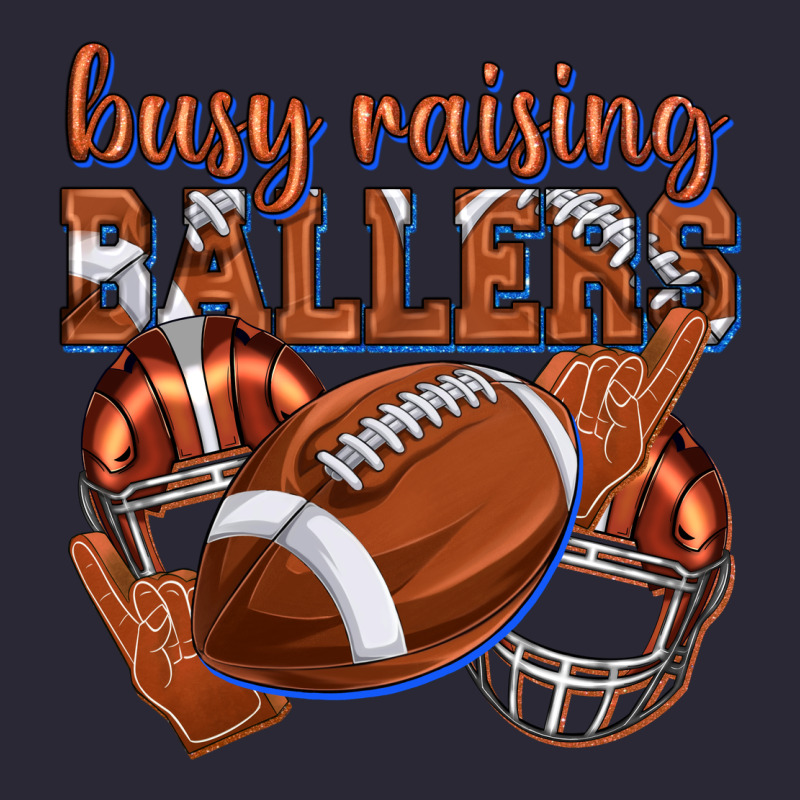 Busy Raising Ballers Football Vintage Tee by texasbilliewilder | Teevron