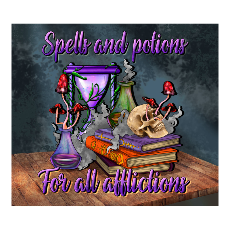 Spells And Potions For All Afflictions Tumbler Classic Tee by BundleAndBundleShop | Teevron