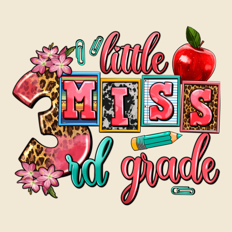 Little Miss 3rd Grade Ladies Tee by AdoDesignShop | Teevron