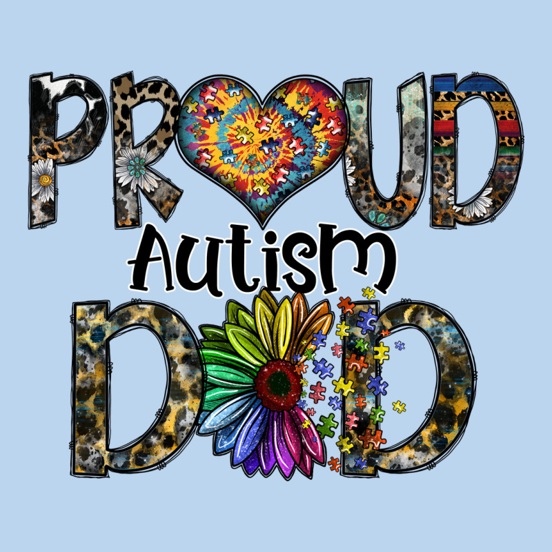 Proud Autism Dad Classic Tee by SublimationCraftShop | Teevron