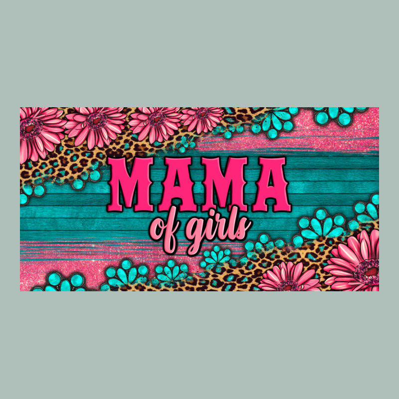 Pink Roses Mama Of Girls License Plate Heavyweight Hoodie by Artiststas | Teevron