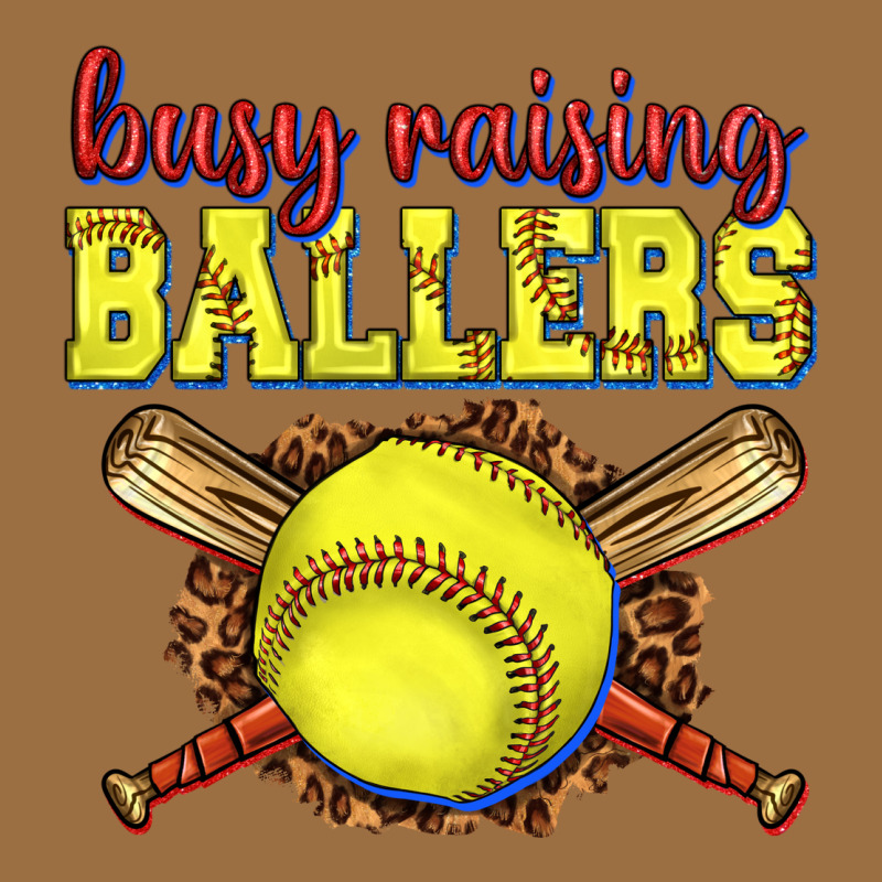 Busy Raising Ballers Softball Vintage Tee by texasbilliewilder | Teevron