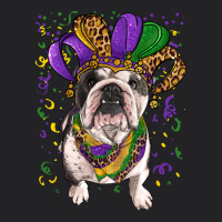 Mardi Gras Hat  English Bulldog Vintage Tee | Teevron