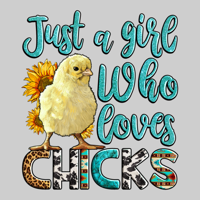 Western Just A Girl Who Loves Chicks Premium Sweatshirt by LillyAllenDesigns | Teevron