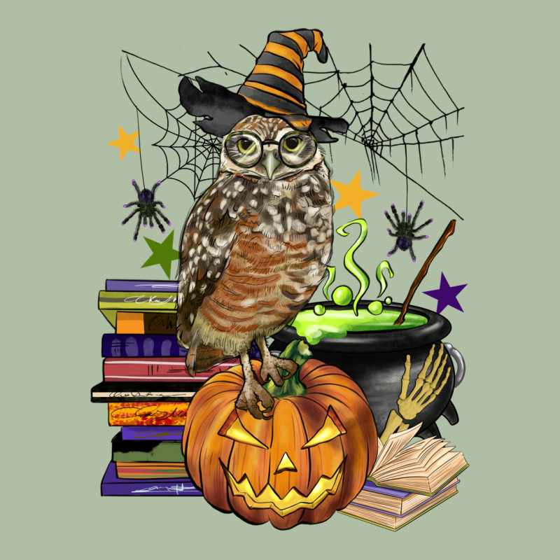 Halloween Owl Urban Heavy Tee by BarkalooDesign | Teevron