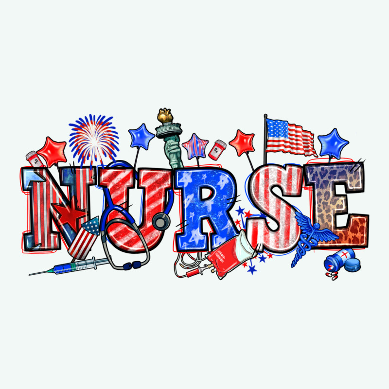 4th Of July Nurse Premium Hoodie by NancyCooperArtShop | Teevron