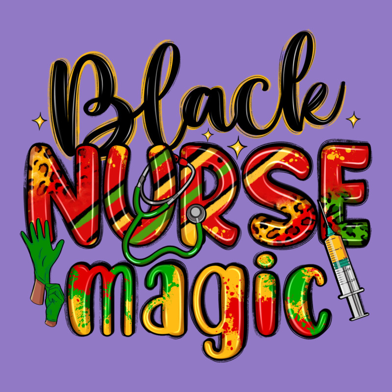 Black Nurse Magic Urban Hoodie by LillyAllenDesigns | Teevron