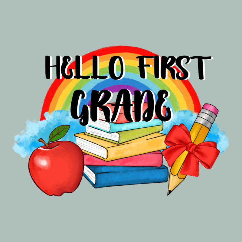 Back To School Hello First Grade 3200x2400 Heavyweight Hoodie by AdoDesignShop | Teevron