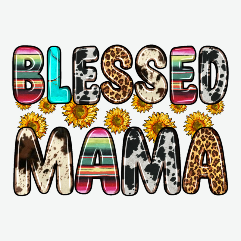 Blessed Mama Urban Heavy Tee by Zillion Design Studio | Teevron
