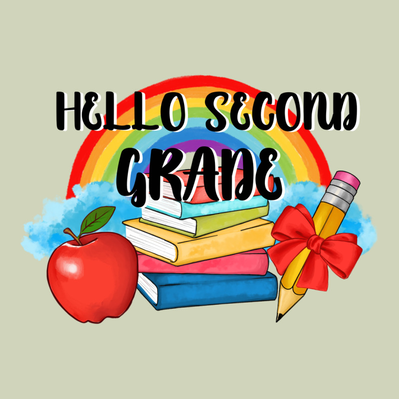 Back To School Hello Second Grade 3200x2400 Heavyweight Hoodie by AdoDesignShop | Teevron