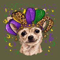 Mardi Gras Hat Chihuahua Vintage Tee | Teevron