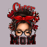Cheer Mom Messy Bun Vintage Tee | Teevron