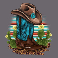 Western Boots And Hat Cactus Leopard Serape Pattern Premium Sweatshirt | Teevron