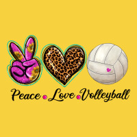 Peace Love Volleyball Premium Sweatshirt | Teevron