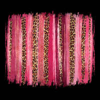 Valentines Day Leopard Glitter Brushstroke Premium Sweatshirt | Teevron