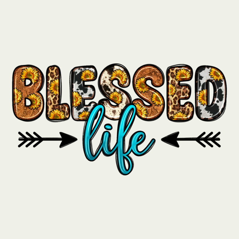 Blessed Life Urban Heavy Tee by Zillion Design Studio | Teevron