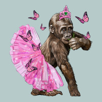 Baby Gorilla With Tutu Heavy Core Tee | Teevron