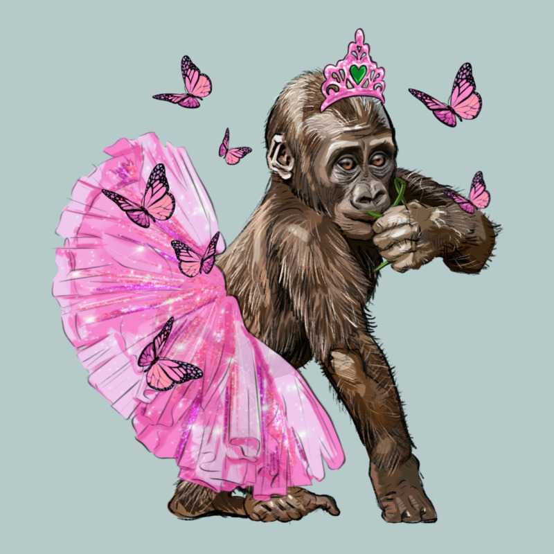 Baby Gorilla With Tutu Heavy Core Tee by LillyAllenDesigns | Teevron