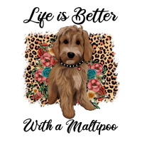Life Is Better With A Maltipoo Premium Sweatshirt | Teevron