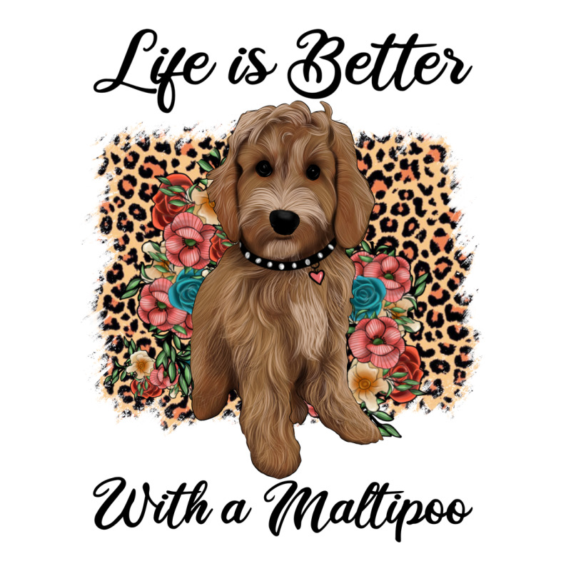 Life Is Better With A Maltipoo Premium Sweatshirt by BarkalooDesign | Teevron