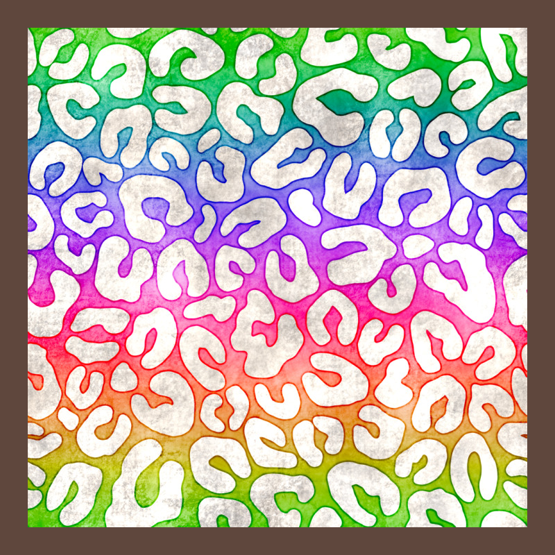 Watercolor Rainbow Leopard Seamless Pattern Classic Tee by BundleAndBundleShop | Teevron