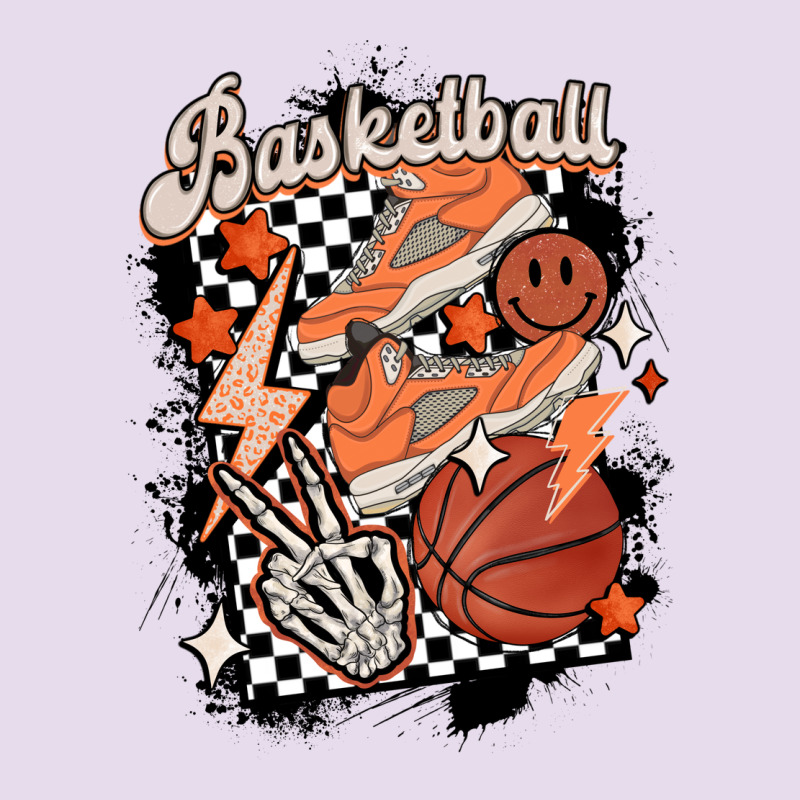 Checkered Retro Basketball Premium Hoodie by MaliasSmallBusiness | Teevron