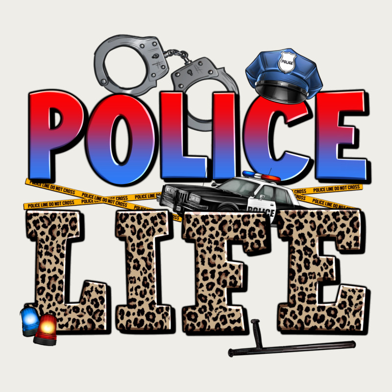 Police Life Zipper Hoodie by AdoDesignShop | Teevron