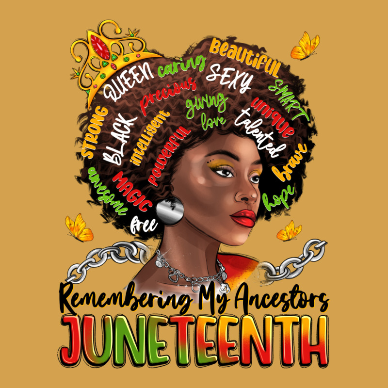 Remembering My Ancestors Juneteenth Urban Hoodie by LillyAllenDesigns | Teevron