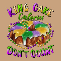 Mardi Gras King Cake Calories Don't Count Vintage Tee | Teevron
