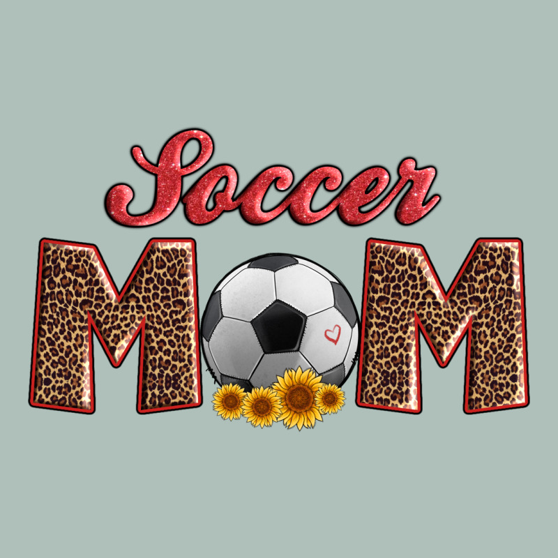 Soccer Mom With Ball And Sunflower Heavyweight Hoodie by Artiststas | Teevron