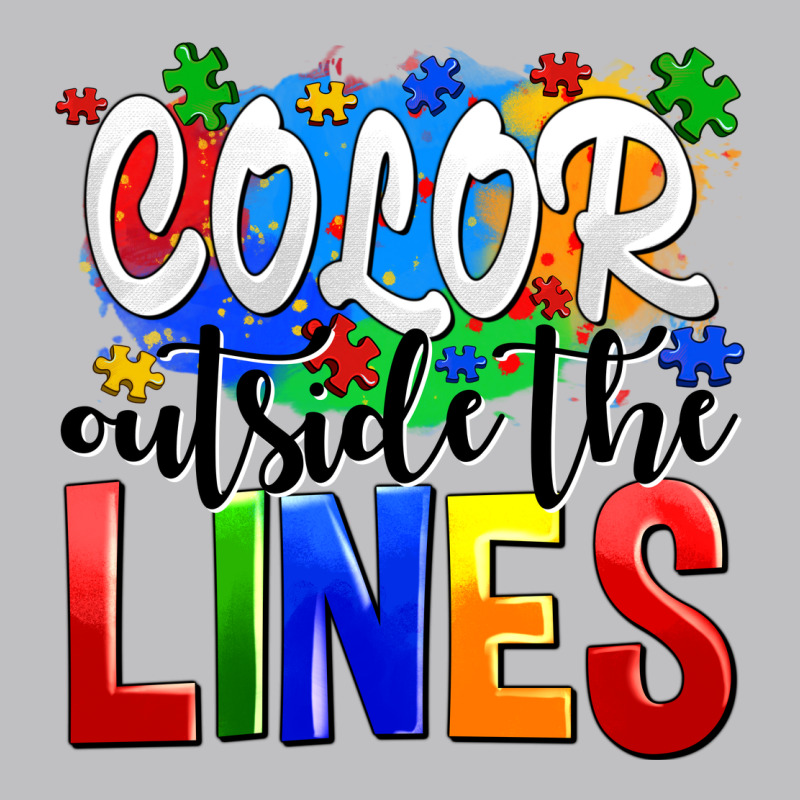 Color Outside The Lines Long Sleeve Tee by AdoDesignShop | Teevron
