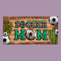 Soccer Mom With Ball And Cactus And Serape Licanse Plate Heavyweight Hoodie | Teevron