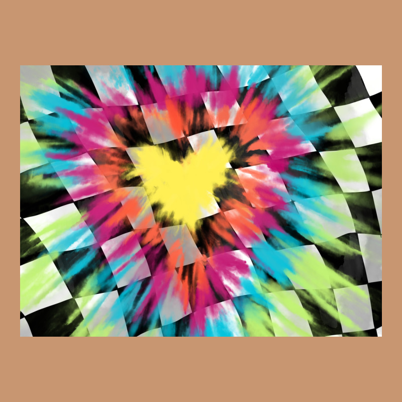Tie Dye Hearth Shaped Race Flag Background 3200x2400 Heavyweight Hoodie by AdoDesignShop | Teevron