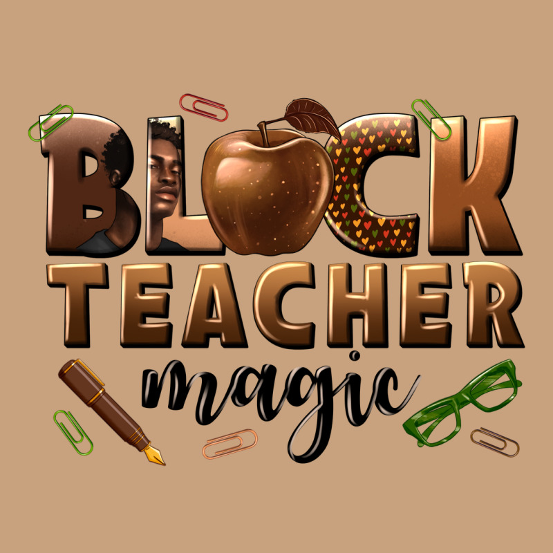Black Teacher Magic Melanin Male Teacher Vintage Tee by texasbilliewilder | Teevron