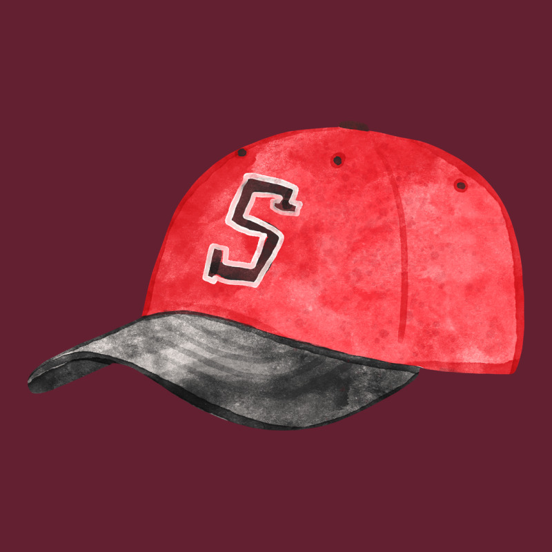 Red Softball Cap Fa Element Classic Tee by FaDigitalArtStudio | Teevron