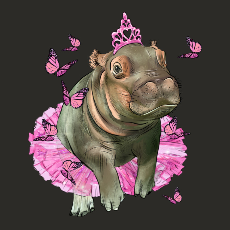 Baby Hippo With Tutu Heavy Core Tee by LillyAllenDesigns | Teevron