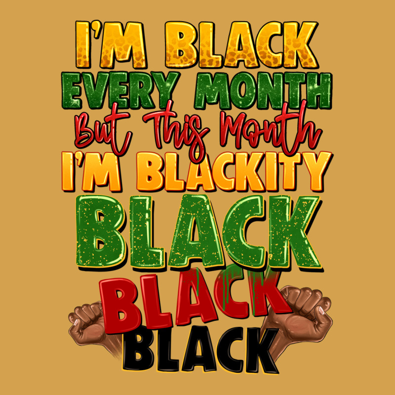 Juneteenth Im Black Every Month Urban Hoodie by LillyAllenDesigns | Teevron