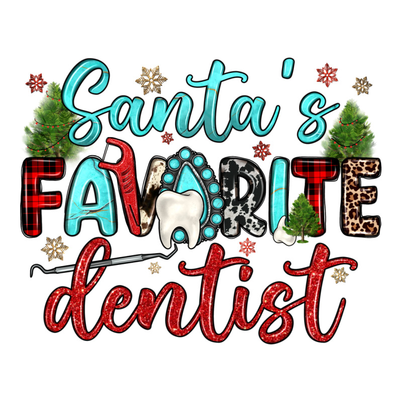 Santas Favorite Dentist Zipper Hoodie by JahusDesignShop | Teevron