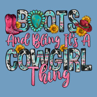 Boots And Bling It S A Cowgirl Thing Urban Heavy Tee | Teevron