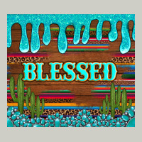 Blessed Annd Cactus With Gemstone Tumbler Heavyweight Hoodie | Teevron