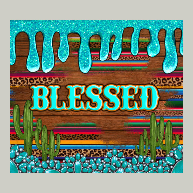 Blessed Annd Cactus With Gemstone Tumbler Heavyweight Hoodie by Artiststas | Teevron
