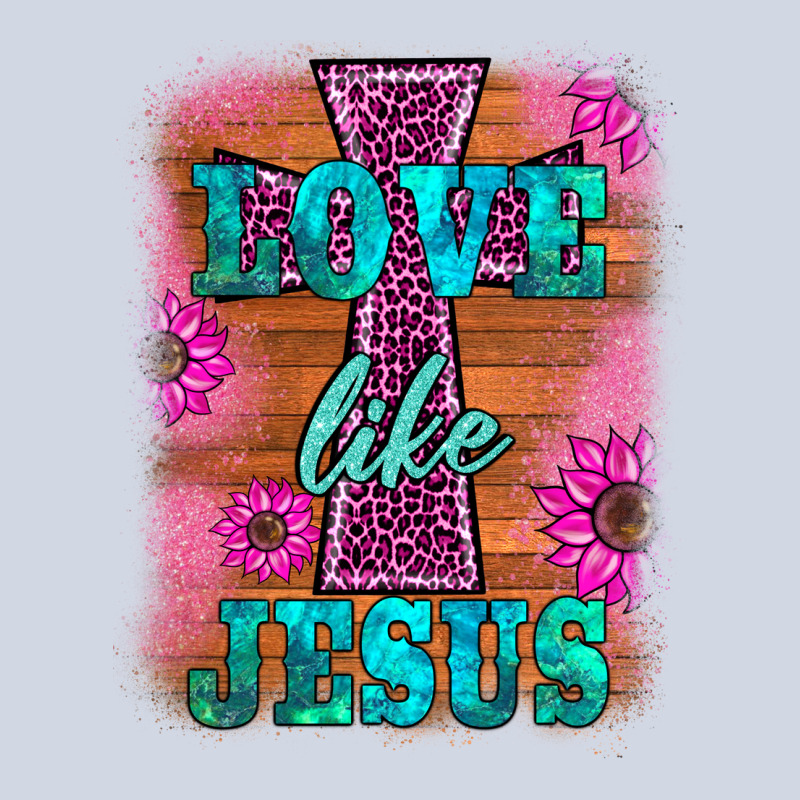 Love Like Jesus Premium Sweatshirt by BarkalooDesign | Teevron