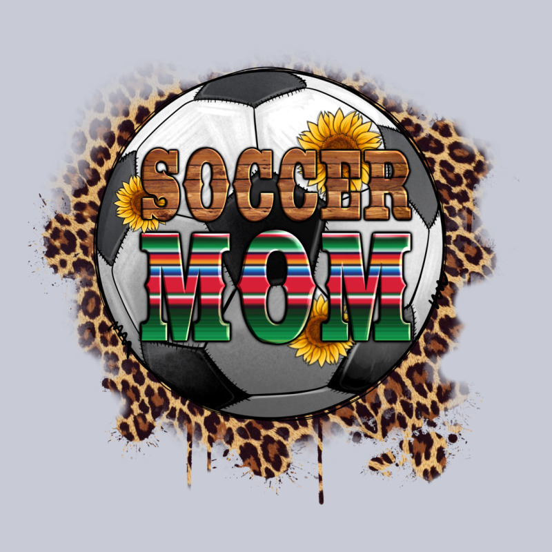 Soccer Mom With Serape And Leopard Heavyweight Hoodie by Artiststas | Teevron